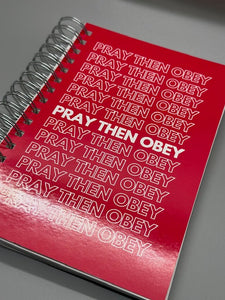 Pray Then Obey Journal (Pink)