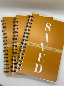 "Saved, Because He Loves Me" Journal