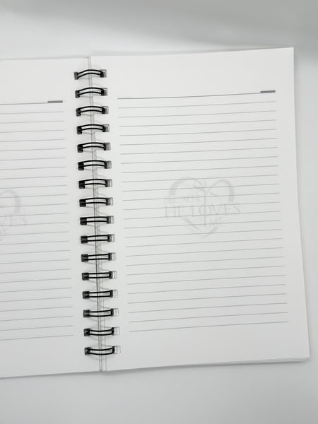 "Saved, Because He Loves Me" Journal